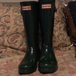 Hunter Original Big Kid Gloss Rain Boot